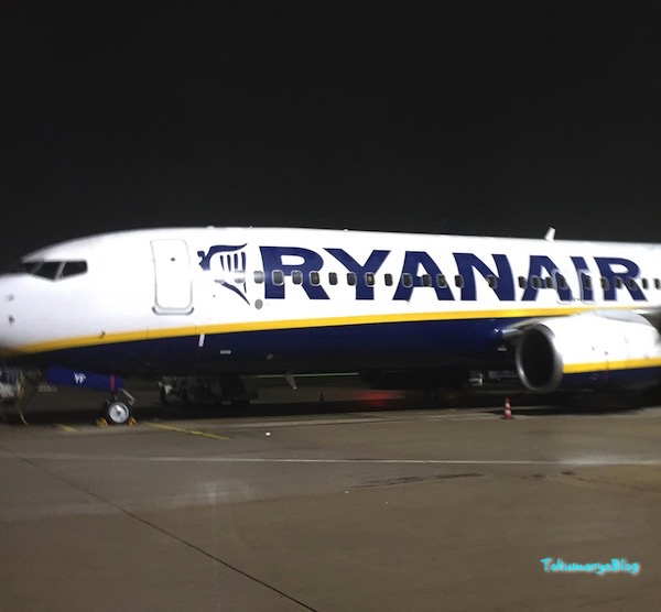 Ryanairの機体